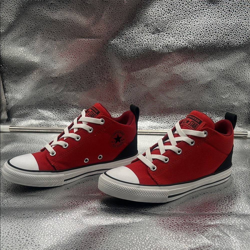 Converse Kids' Red and Black Sneakers